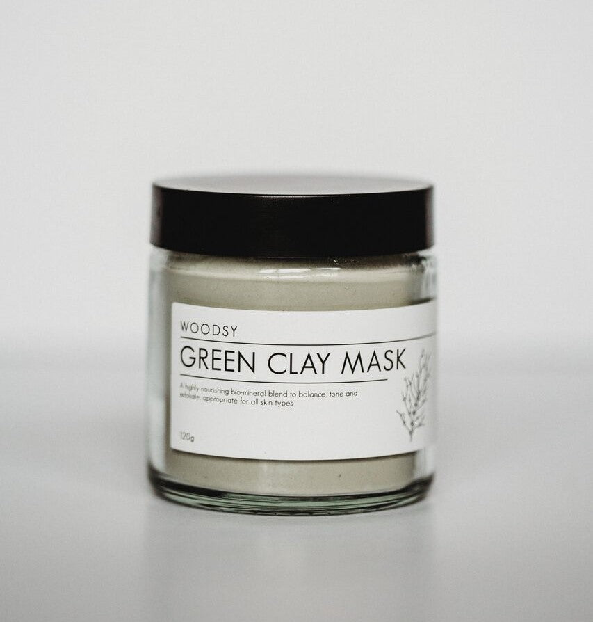 green clay mask