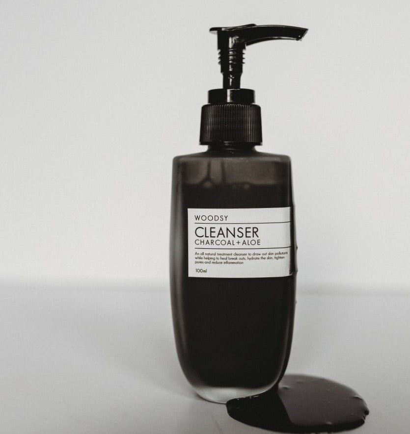 cleanser - charcoal & aloe