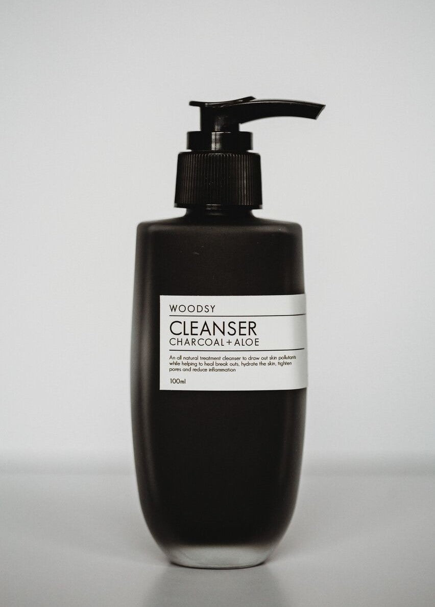 cleanser - charcoal & aloe