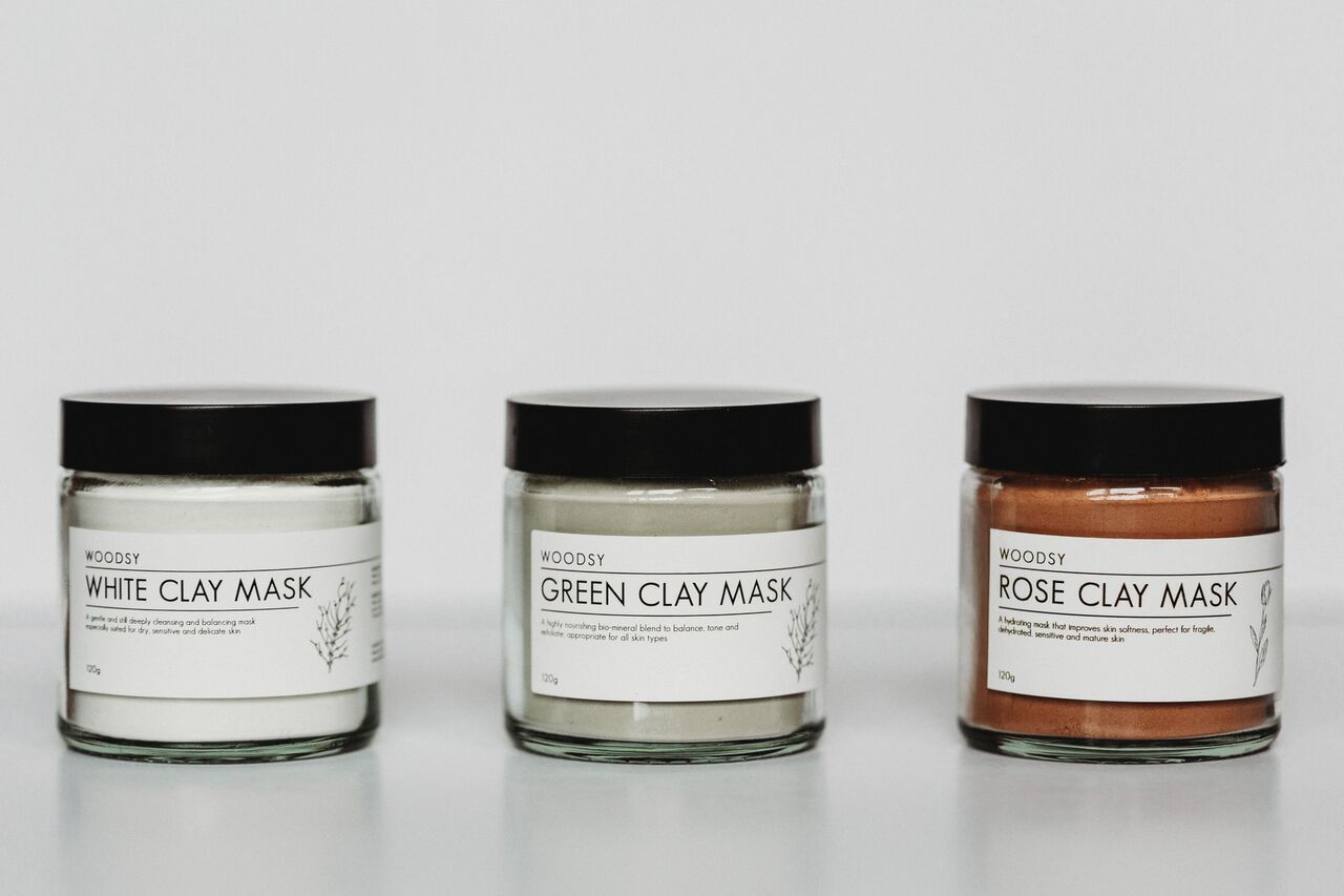 green clay mask