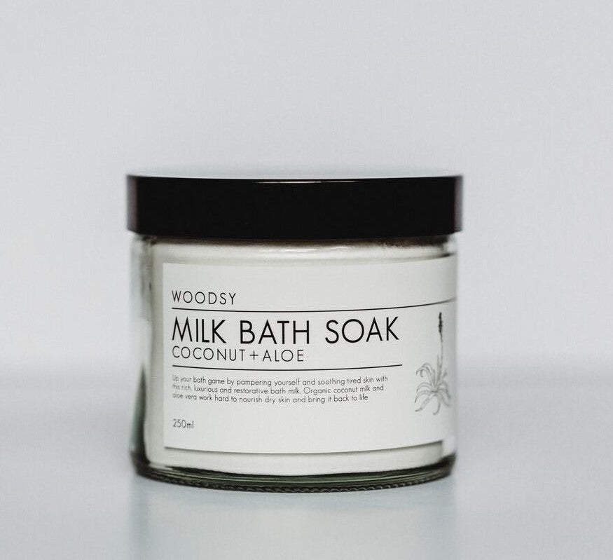 milk bath soak - coconut & aloe