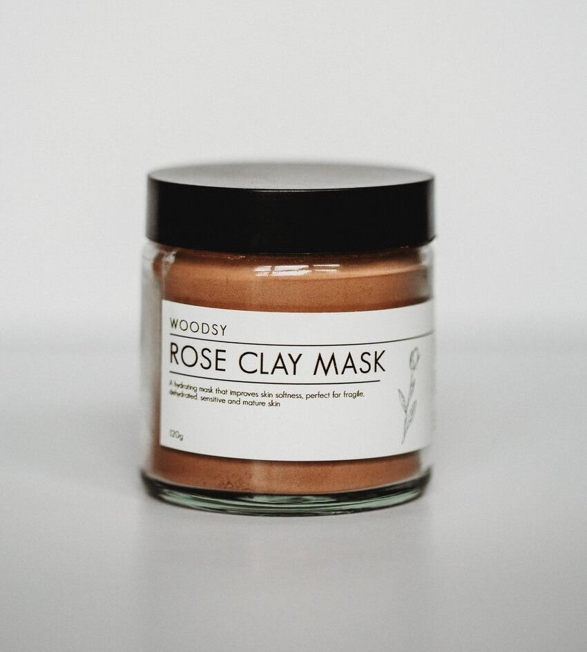 rose clay mask